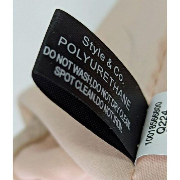 Style & Co. Whipstitch East West Flap Crossbody in Dream Dye Print (MSRP $80) - Picture 7 of 9